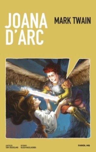 Livro Joana D Arc   Volume 1. Coleção Farol HQ