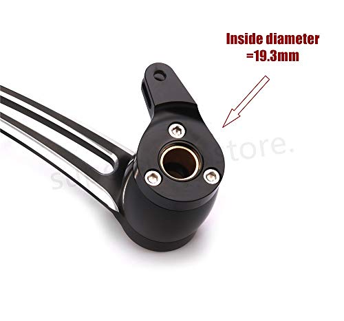 Motorcycle Gauge floorboards for harley street glide special FLHXS passenger pegs electra glide flht shift lever harley brake arm lever 14-19