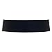 eVogues Plus Size Vintage Faux Leather Wide Elastic Belt Black - One Size Plus