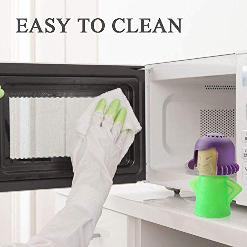 image for Angry Mama Microwave Oven Steam Cleaner, Angry Mom High Temperature St