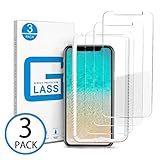Marge Plus Compatible with iPhone Xs Max Screen Protector, [3 Packs] 0.25mm Tempered Glass Screen Protector Anti-Scratch Case Friendly 2.5 D Curved Edge 6.5 Inch with 99% Touch Accurate
