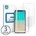 Marge Plus Compatible with iPhone Xs Max Screen Protector, [3 Packs] 0.25mm Tempered Glass Screen Protector Anti-Scratch Case Friendly 2.5 D Curved Edge 6.5 Inch with 99% Touch Accurate primary