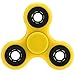 U-miss Tri Fidget Hand Spinner/Ultra Fast Bearings/Toy Great Gift- Perfect For Relieving Stress, Anxiety and Killing Time. (Yellow)