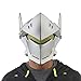 Overwatch Genji Roleplay Mask with Flip-Up Visor & Head Wrap Accessory - Blizzard Video Game Characters
