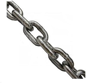 ArkHardware 1/8" Proof Coil Hardware Link Chain Stainless Steel 316 Commercial Marine Grade-10 Feet
