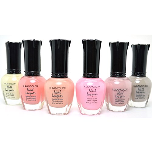 6 FULL KLEANCOLOR SHEER PASTEL NAIL SOFT POLISH SET COLLECTION LACQUER SHPASTEL + FREE EARRING 6 FULL KLEANCOLOR SHEER PASTEL NAIL SOFT POLISH SET COLLECTION LACQUER SHPASTEL + FREE EARRING
