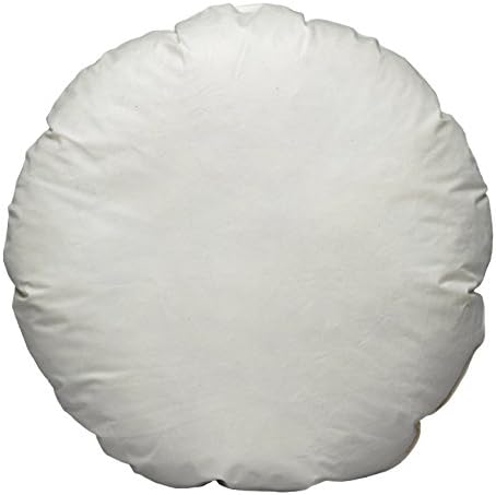 Classic Home Store 100% Natural Duck Feather Cushion Pads with Cotton Cover Scatter Cushions Inner (18" Round)