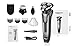 Electric Razor for Men 4 in 1 Rotary Shavers Cordless Waterproof USB Fast Charging Wet/Dry Electric Shaver Includes Hair Clippers and Nose Hair trimmer