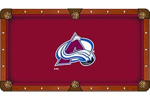 Holland Bar Stool Co. Colorado Avalanche Pool Table Cloth by The