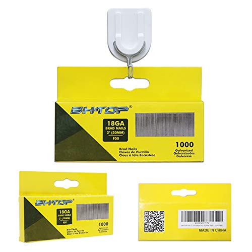 5 BHTOP+Guage+Galvanized+Nails+1000+Pack