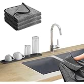 DOVMEWO Shiny Wipes Shower Cleaning Cloths, 3pcs Shiny Bath Drying Towel, Super Absorbent Microfiber Bath Towels, Microfiber (3 in 1)