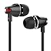 Headphones,in-Ear Earbuds Headset Earphones with Mic Microphone Stereo and Volume Control Heavy Bass with 3.5mm Jack (Black)