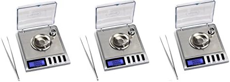 American Weigh Scales GEMINI-20 Portable MilliGram Scale yPiHef 3 Pack (Scale)