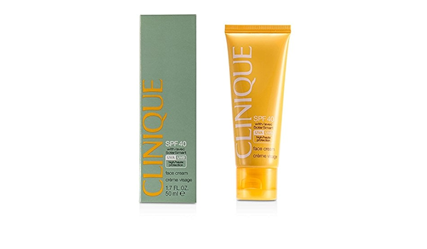 clinique face sun cream