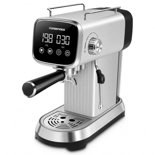 Espresso Machines 20 Bar LED Touchscreen Adjustable