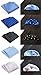 MENDENG Mens 10 Pack Assorted Cotton Polka Dots Pocket Square Handkerchief Hanky