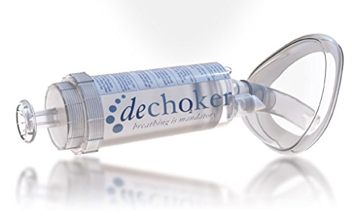 Dechoker Anti Choking Device for Adults Ages 12+, for First Aid Kits and More