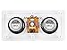 Monoprice Aramid Fiber in-Wall Center Channel Speaker – Dual 5.25 Inch (Single) with Titanium Tweeters – Caliber Seriesthumb 3