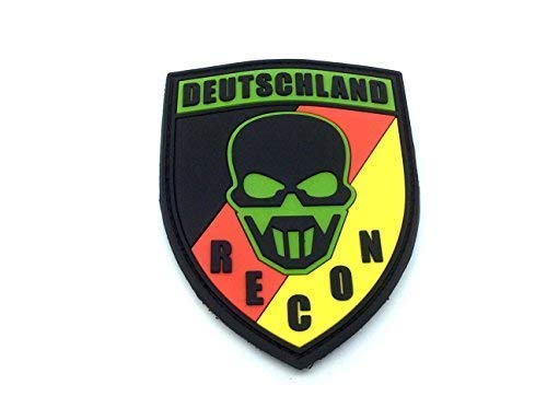 Deutschland German Ghost Recon PVC Airsoft Patch
