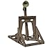 Abong Wooden Mini Medieval Desktop Warfare Model Kits to Build – Catapult, Trebuchet, and Ballista – Includes All 3 Models - STEM Model Kits