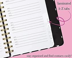 Kate Spade New York Address Book with A-Z