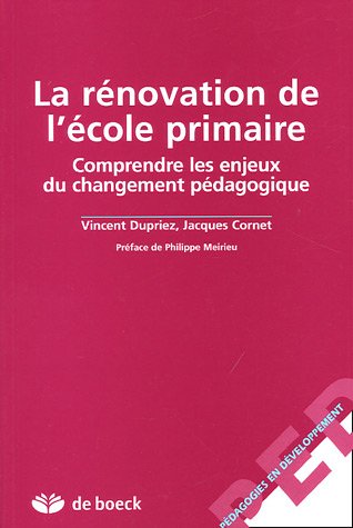 La  rénovation de l'école primaire