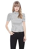 ALYGNE Womens Sleeveless Mockneck Tank Top Shirt