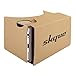 Skque Google Cardboard 2016 Version 2 kit,3D VR Google Carboard Kit 2 Virtual Reality for iPhone 6s/6 Plus/ 6/5s/5c/5 and Galaxy S4/S5/S6 Second-generation Compatible with Android and Apple