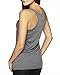 Panoware Women's Funny Graphic Tank Top | Real Mermaids Smoke Seaweed, Heather, Medium