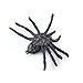 FUNLAVIE 10PCS Plastic Spiders Realistic Bugs Scary Creepy Rubber Prank Gag Gifts for Halloween Decorations