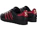 ADIDAS SUPERSTAR-BLACK RED GOLD
