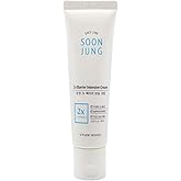 [ETUDE HOUSE] SoonJung 2x Barrier Intensive Cream 60ml - Hypoallergenic Shea Butter Hydrating Facial Cream for Sensitive Skin
