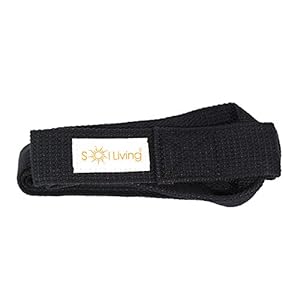 Sol Living Carry Straps black Cotton Yoga Mat Sling Adjustable Carrying Strap Fitness Exercise Strap