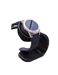 Soporte de diseño Artifex configurado para ZTE cuarzo reloj inteligente soporte de carga, Artifex Base de carga soporte, Negro