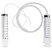 Buytra 2 Pack 100ML Plastic Syringe with Handy Tubing 80cm Long for Injecting, Drawing Oil, Fluid and Water primary
