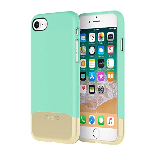 Incipio Apple IPhone 7 / 8 Edge Chrome Case - Teal/ Gold