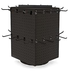 Azar Displays 701414-WHT Rotating Display Stand