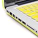GMYLE 3 in 1 Bundle Soft-Touch Frosted Hard Case for Macbook Pro 13 inch with CD-ROM (Model: A1278) with Keyboard Cover and Screen Protector - Neon Yellow