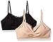 Fruit of the Loom Big Girls' Santoni Seamless Bras with Lace, 2-Pack