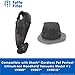 Fette Filter - Dust Cup Filter Compatible with Shark Cordless Pet Perfect Lithium-Ion Handheld Vacuums Models LV800 LV801 LV801C Compare to Part # XDCF800. (Pack of 6)