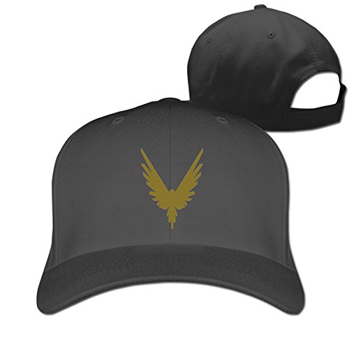 Parrot Logo Gold Design Be A Maverick Logan Logang Unisex Baseball Cap