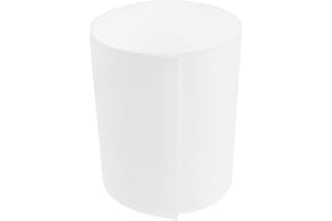 SEWACC LED Strip Light Diffuser Tape Flexible 1mm Thick Milky White Panel 122x20cm for Pendant Lights