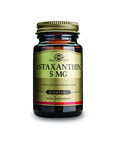 Solgar Astaxanthin Softgels, 5 mg, 30 Count Solgar Astaxanthin Softgels, 5 mg, 30 Count