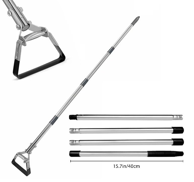 MLHpeak Scuffle Hoe Review: 60-Inch Adjustable Hula Hoe for Effortless Garden Weeding