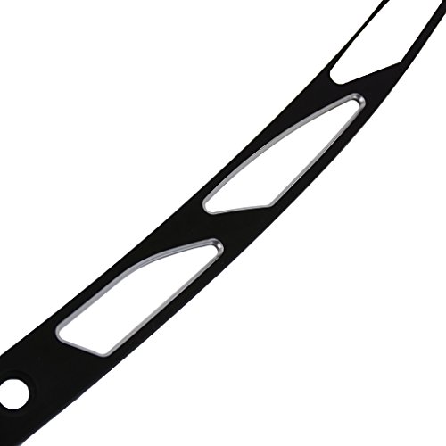 Motorcycle Black Fairing Windshield Trim For Harley Touring FLHT FLHX 2014-2016 - Thumbnail 2