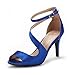 DREAM PAIRS Women's Nile Fashion Stilettos Open Toe Pump Heel Sandals