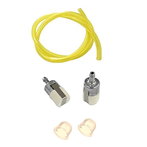 AISEN Fuel Line Hose Tube + Primer Bulb + Fuel Filter for Honda GX22 GX31 GX35 Rototiller String Trimmer Brush Cutter