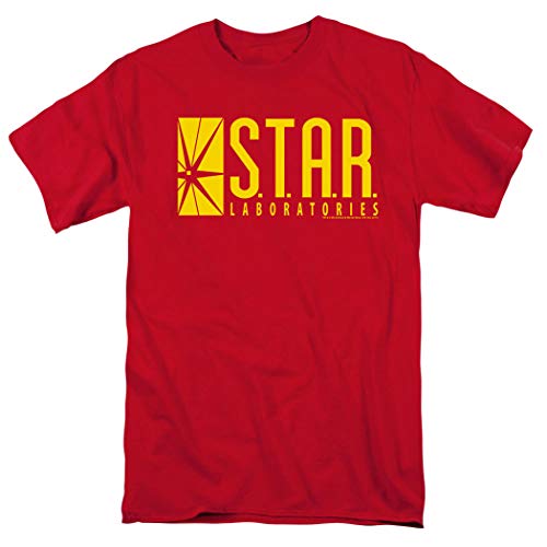 Flash Superhero Star Labs Red T Shirt (Medium)