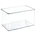 iDesign Clarity BPA-Free Plastic Stackable Deep Organizer Box with Lid - 12.75