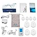 CUH Rechargeable TENS Unit 8 Modes with 8 Pads Portable Electronic Pulse Massager for Pain Relief